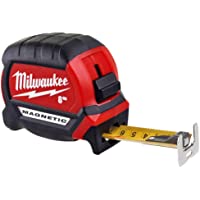 Milwaukee 4932464600 Cinta métrica magnética- Rojo- 8-27